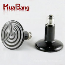 Infrared heat lamp 200w flat ceramic heater bulb
